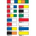 Polyethylene Pennant Colors