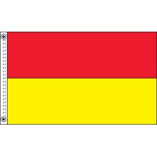 3ft. x 5ft. Nylon Bicolor Flag with 2 Solid Colors