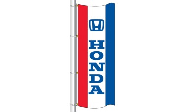 Free Flying Flag with Auto Logo Double Faced 3ft. x 8ft.