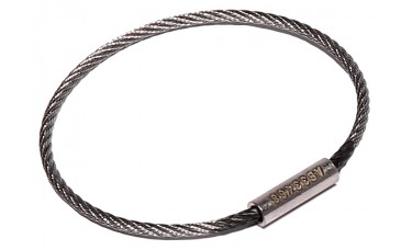 Flexible Cable Tamper Proof Key Ring - 2" Diameter