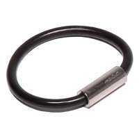Nylon Coated Cable Flexible Key Ring - 1" Diameter