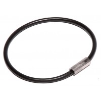 Nylon Coated Cable Flexible Key Ring - 2" Diameter