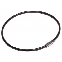 Nylon Coated Cable Flexible Key Ring - 3" Diameter