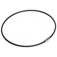 Nylon Coated Cable Flexible Key Ring - 4" Diameter