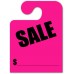 Sale "Hook Style" Mirror Hang Tags - Fluorescent Pink