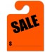 Sale "Hook Style" Mirror Hang Tags - Fluorescent Red