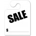 Sale "Hook Style" Mirror Hang Tags - White