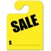 Sale "Hook Style" Mirror Hang Tags - Fluorescent Yellow