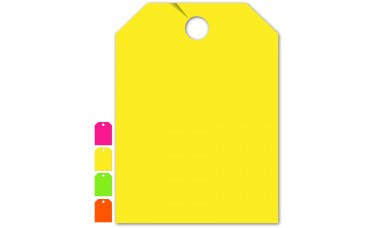 Blank Mirror Hang Tags - 9" x 12" (Package of 50)