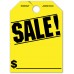 Sale! Mirror Hang Tags - Fluorescent Yellow