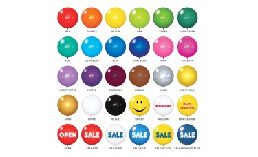 Seamless Reusable 17" Balloon Only
