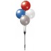 Seamless Reusable Balloon Cluster Kit - 4 Balloon (Diamond)