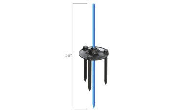 Deluxe Metal Ground Mount Set for Seamless Reusable Balloons - Cluster Sets