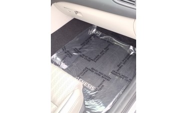 Adhesive Plastic "Dealer Must Remove" Car Floor Mats