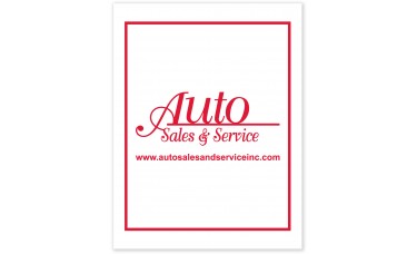 Custom Printed 80# Disposable Automotive Wet Strength Paper Floor Mats