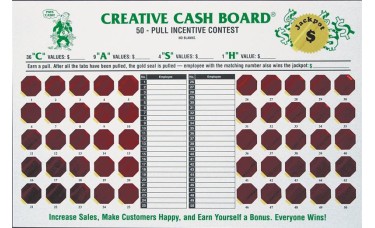 Creative Cash Board Sales Incentive Game Board