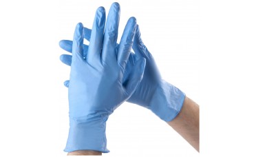 Nitrile 4 Mil Thick Powder-Free Textured Gloves