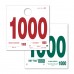 Extra Heavy Duty Service Dispatch Numbered Hang Tags (1000-1999) Extra Heavy Duty Service Dispatch Numbered Hang Tags (1000-1999)