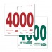 Extra Heavy Duty Service Dispatch Numbered Hang Tags (4000-4999) Extra Heavy Duty Service Dispatch Numbered Hang Tags (4000-4999)