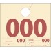 Service Dispatch Numbered Hang Tags (Back)