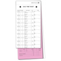 Job Time Tickets - 9-3/4" x 4-1/4" - 10 Labels (Package of 250)