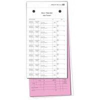 Job Time Tickets - 9-3/4" x 4-1/4" - 12 Labels (Package of 250)