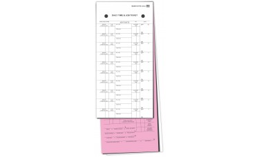 Job Time Tickets - 11-1/8" x 4-1/4" - 10 Labels (Package of 250)