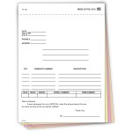 Special Parts Order Forms