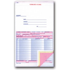 Special Parts Order Forms - Stock (Package of 100)