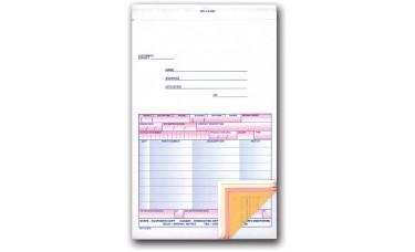 Special Parts Order Forms, 5-Part - Stock (Package of 100)