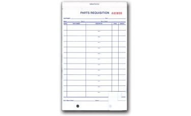 Parts Requisition Forms (Package of 250)