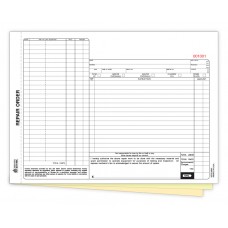 Automotive Repair Order Forms - 3-Part Carbonless - Stock (Package of 250)