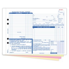 Automotive Repair Order Forms - 4-Part Carbonless - Stock (Package of 250)