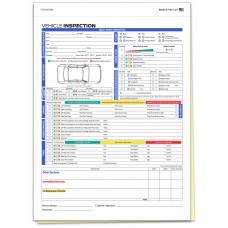 Multi Point Inspection Form - Stock (Package of 250)