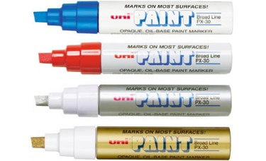 Uni-Paint Oil Base Markers (1/4in. Tip)
