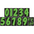 11-1/2" Windshield Number Stickers