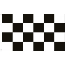 Checkered Black/White Flag Outdoor Nylon