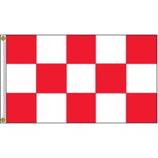 Checkered Red/White 3' x 5' Flag Outdoor Nylon