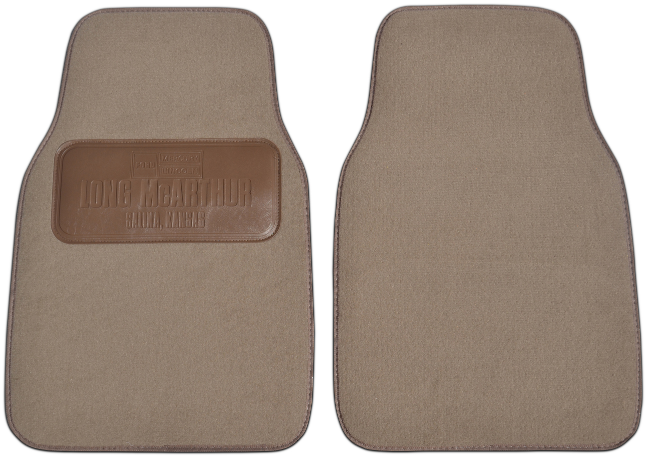 Thick Heel Pad Perfect Fit Beige Carpet Car Mats for Vauxhall Signum 02-08
