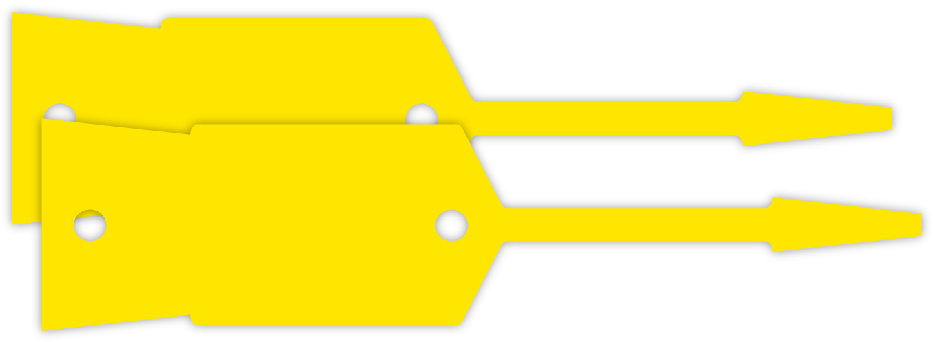 1000 Self-locking Arrow Key Tags Car Auto Boat Organizer Repair Shop Yellow for sale online 